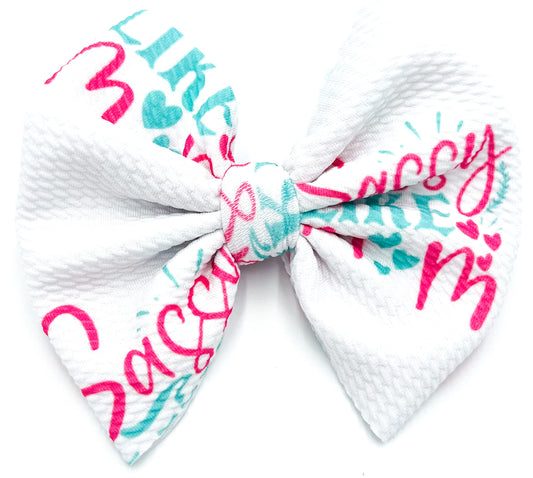 Sassy Like Mom Bullet Bow