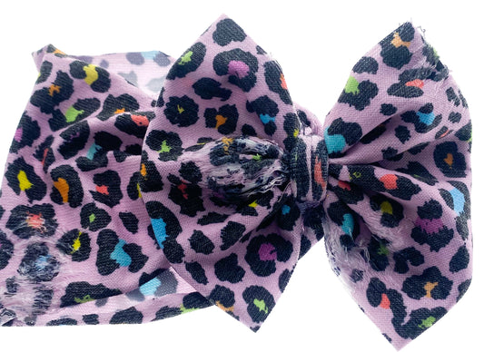 Candy Leopard Head Wrap